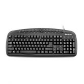Teclado PS2 Multilaser Super Multimídia Preto TC080